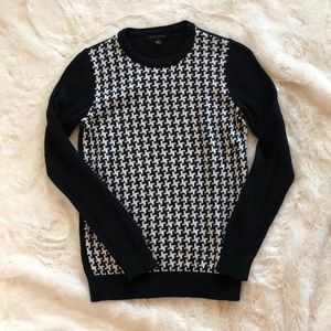 Banana Republic cable knit herringbone sweater